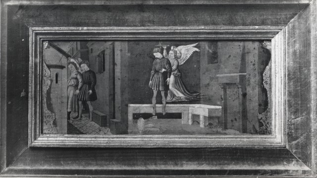 Aartsbisschoppelijk Museum — Anonimo fiorentino - sec. XV - San Raffaele Arcangelo salva un suicida — insieme